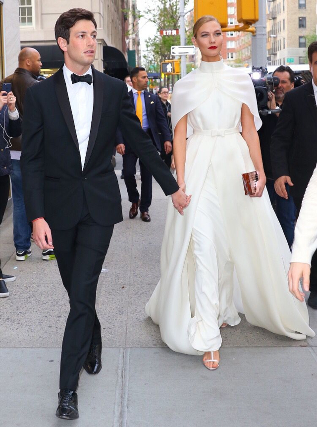 超模小kk结婚 高颜值爱侣秀恩爱组图养眼