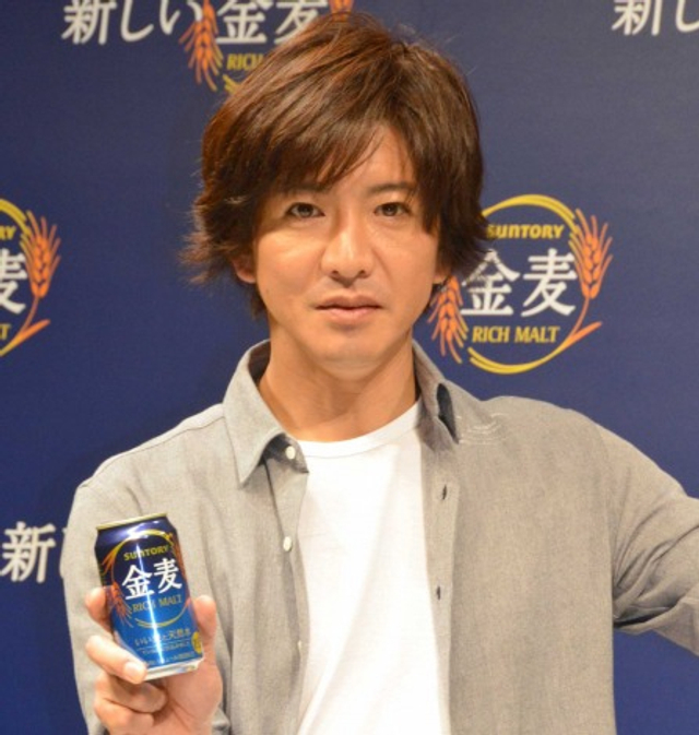 木村拓哉出席cm发表会身穿休闲装帅气十足 新浪图片