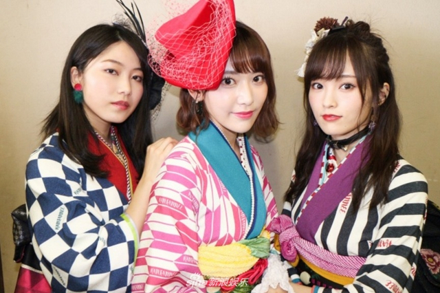 组图：AKB48举行猜拳大会 成员浴衣亮相尽显青春活力