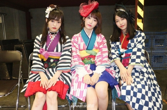 AKB48浴衣亮相猜拳大会