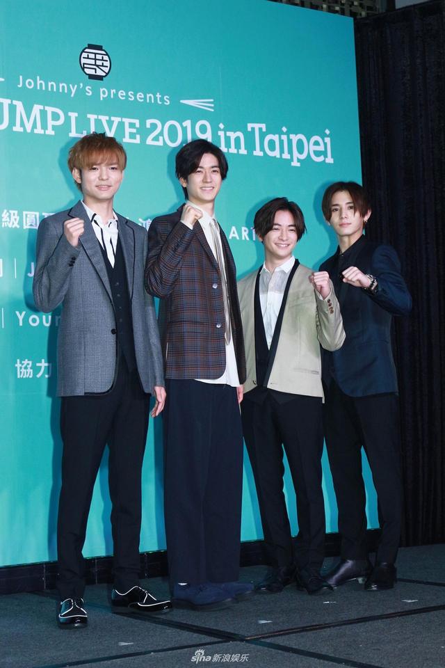 Hey Say Jump宣布十月台北开唱记者会秀中文 新浪图片
