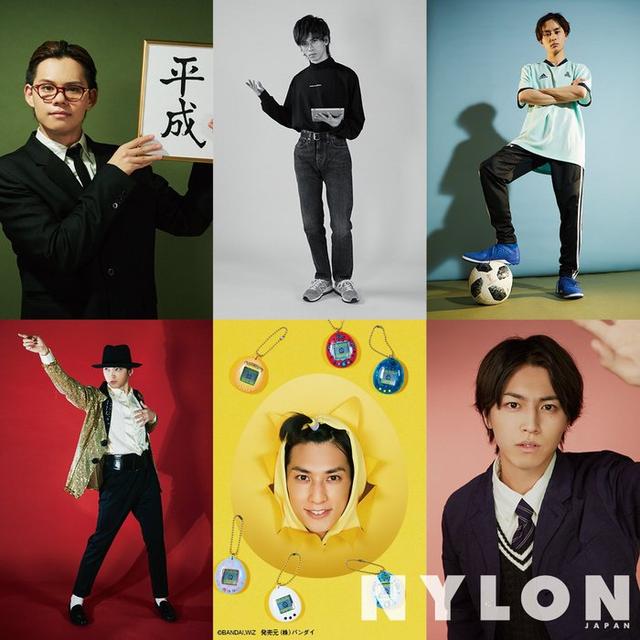 超特急登 Nylon Japan 15周年企划各色造型展不同风采 新浪图片