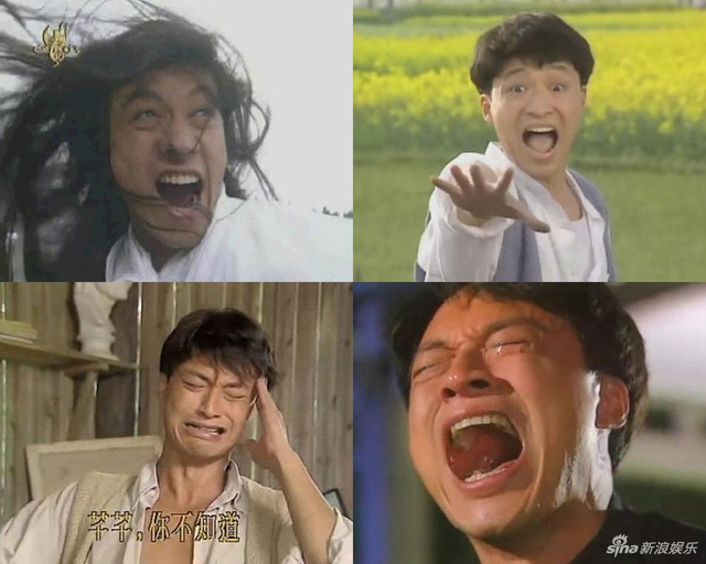 组图：马景涛与娇妻离婚网友震惊 琼男郎拍戏自带表情包