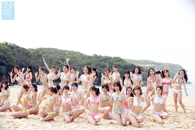 SNH48<柠檬船>32美少女变海盗