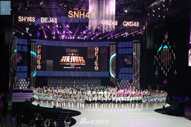 SNH48GROUP200多美女队员现身