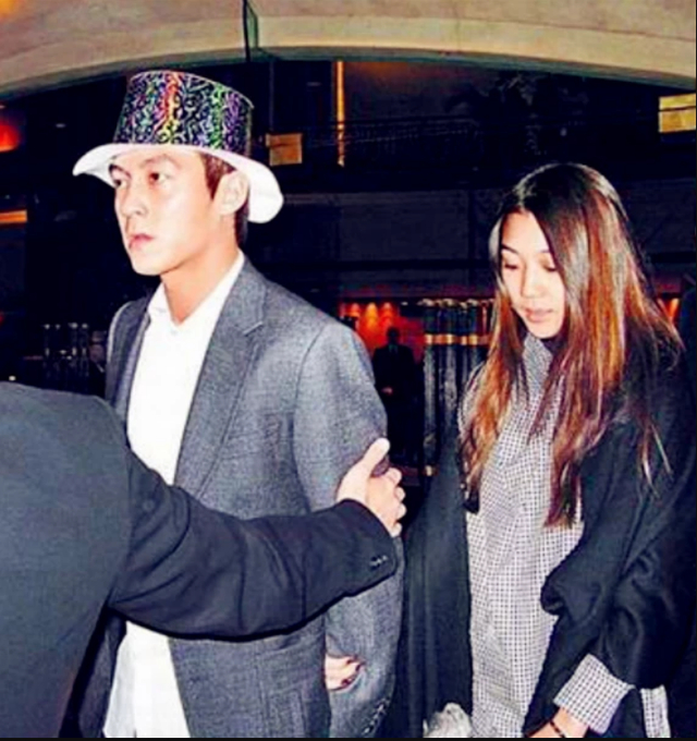 组图：陈冠希前女友杨受成侄女办豪门婚宴 夫妻浪漫起舞拥吻