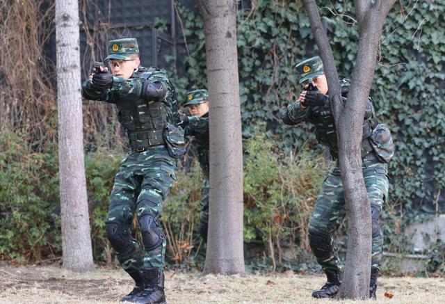 广东省武警总队何捷图片