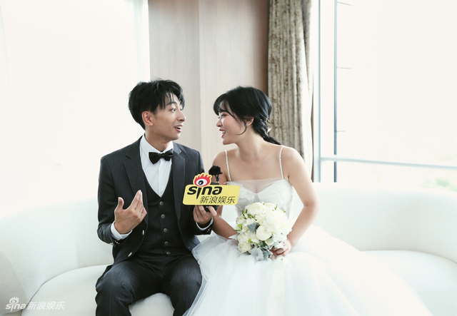 组图：左立夫妇新婚“互怼”不断 受访分享甜蜜爱情细节