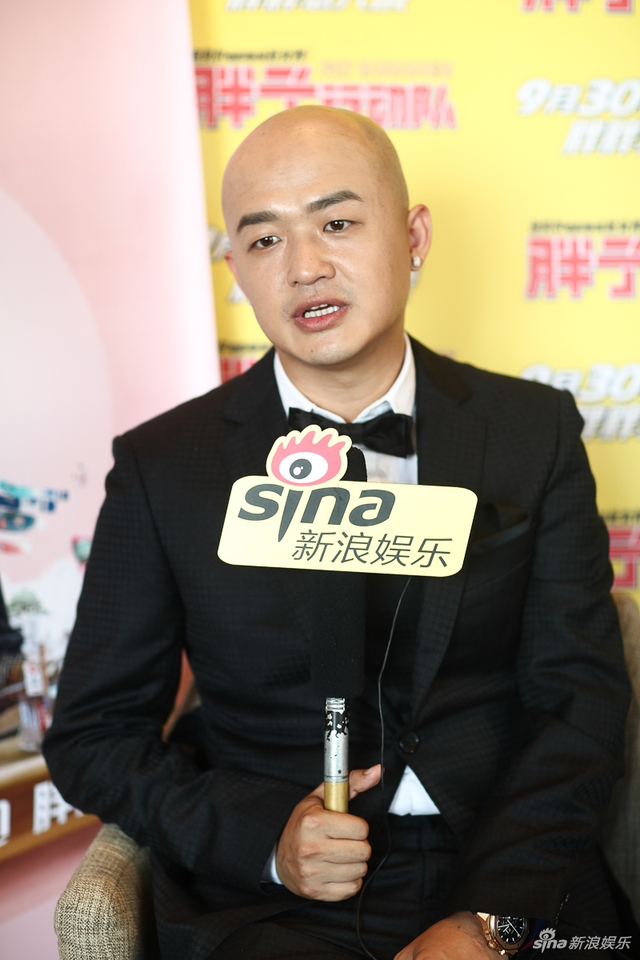 组图：对话《胖子行动队》包贝尔 不敢和黄渤比