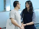 惠若琪和老公现身机场 相视而谈笑眼盈盈