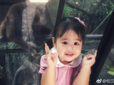 组图：包贝尔晒女儿萌照 饺子比V大笑满脸愁容表情包一枚