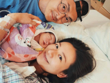组图：恭喜！江若琳官宣生子 晒一家三口照片好幸福
