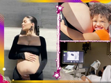 组图：Kylie Jenner晒视频官宣怀二胎 和男友抚摸孕肚画面温馨