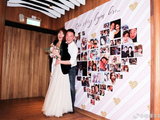 组图：杨谨华纪念结婚一周年 分享求婚现场照幸福甜蜜