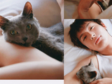 组图：小鲜肉中川大志居家写真曝光 抱猫拍照变暖男