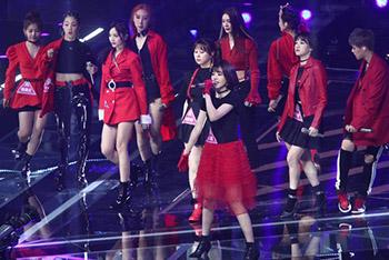 女团热舞个个大长腿