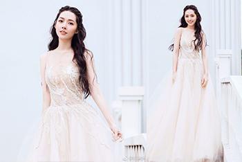 郭碧婷透视装仙又美
