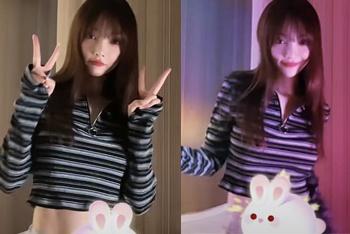 李小璐宅家跳舞秀蛮腰