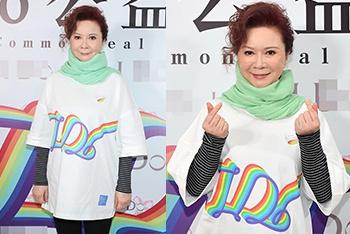 蔡明结石康复神采奕奕