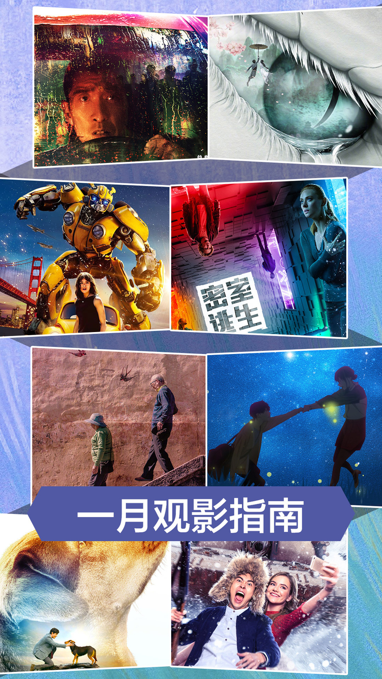 1月观影指南：大黄蜂领跑