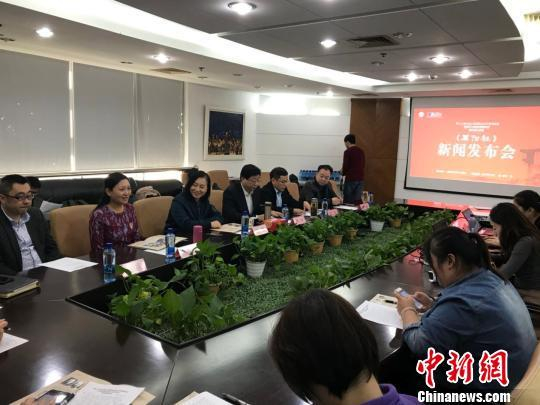 11月1日、2日，大型秦腔现代戏《易俗社》将在上海东方艺术中心上演。　王子涛　摄