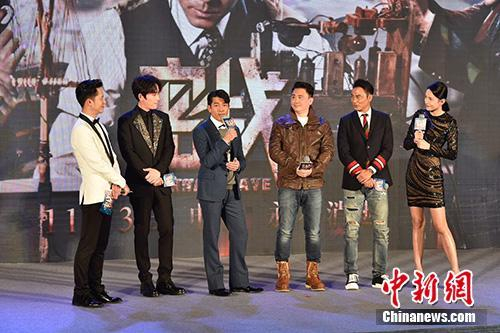 《密战》首映现场。&nbsp;中新网记者富宇 摄