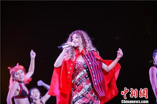 张韶涵演唱会。（资料图） 钟欣 摄