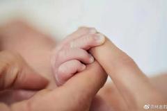 林志玲宣布生下儿子 晒与小婴儿握手照幸福满满