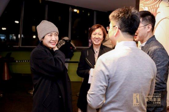 百老汇电影中心活动展映现场,导演滕丛丛与嘉宾交流