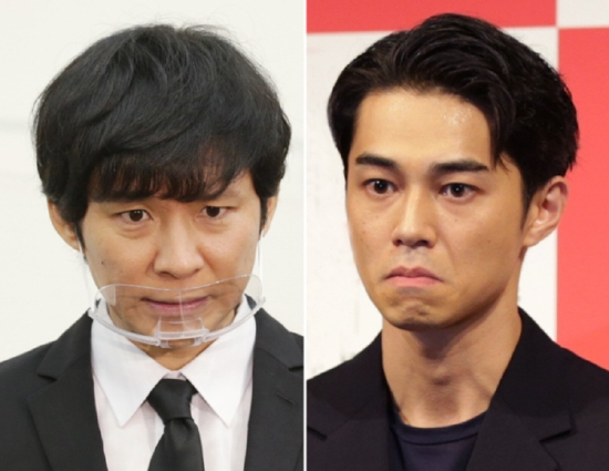 左起渡部建、东出昌大资料图