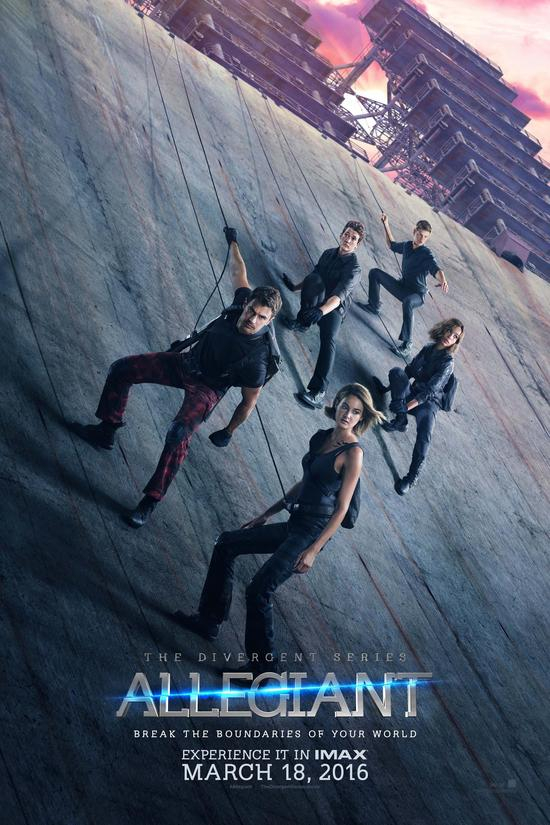 《分歧者3：忠诚世界（ Allegiant）》海报