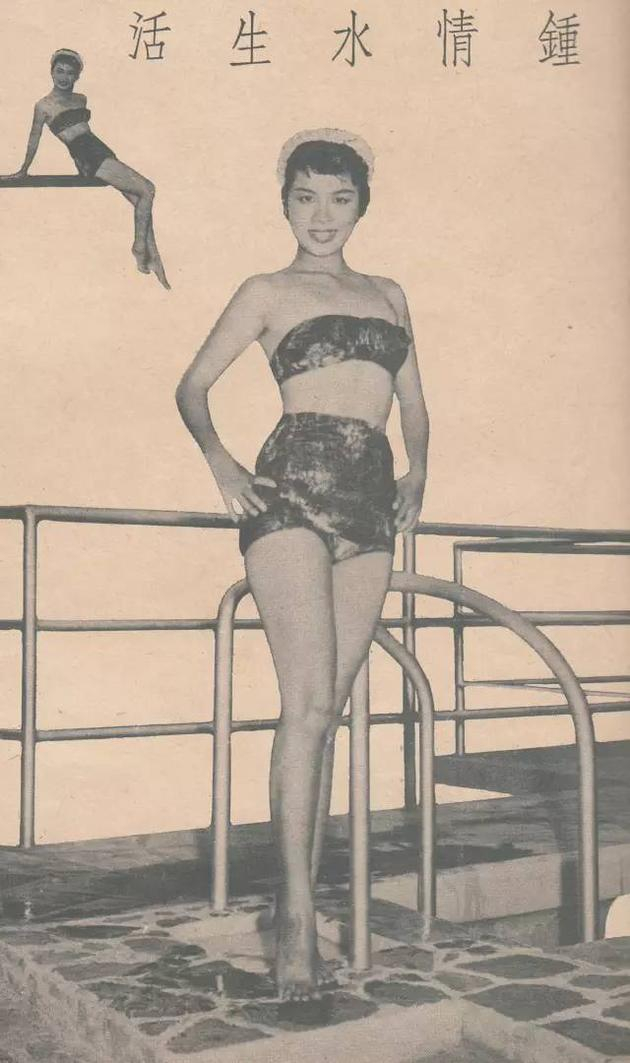 钟情泳装照