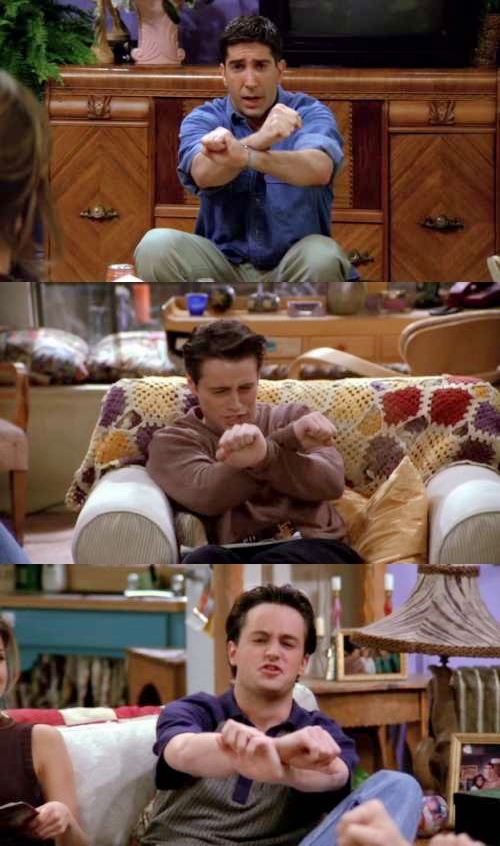 Joey是剑龙，Chandler是暴龙