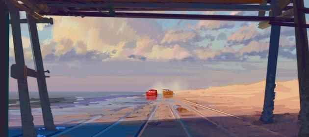 《赛车3》概念图