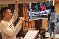 刘德华公司被曝欺骗投资者 多名男子现身街头抗议