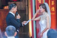 林志玲大婚嫁小七岁AKIRA 念誓词感动仙女落泪