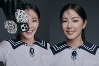 张雨绮杂志大片造型各异 穿水手服扮嫩似女大学生