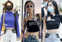 李小璐蓝盈莹吴宣仪穿同款 人妻果然最敢穿