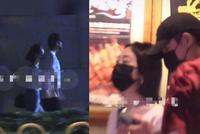 蒋梦婕酒吧嗨玩到深夜 高大帅哥全程陪同结束后护送回家
