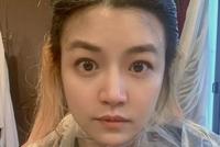 38岁陈妍希挑染粉色头发 瞪大眼睛怼脸拍颜值能打