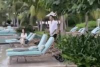网曝汪小菲与美女海南游玩 泳池旁被拍马上走掉有意避嫌