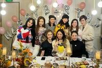 蒋丽莎生日众星云集 蔡少芬洪欣撑场张晋邹市明陪老婆赴宴