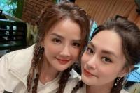 阿娇阿sa庆祝Twins21周年 霍汶希为二人《乘风破浪》加油