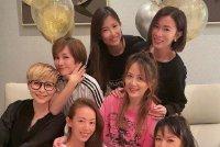 TVB七魔女合体为姚乐怡庆生 佘诗曼开心分享聚会合照