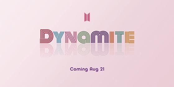 防弹少年团8月21日发新单曲 公布名《Dynamite》