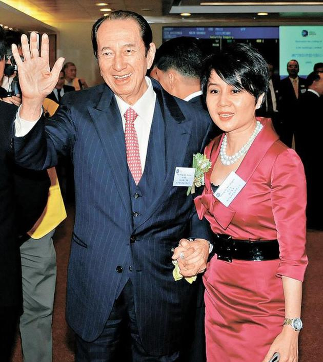 何鸿燊与四太太梁安琪