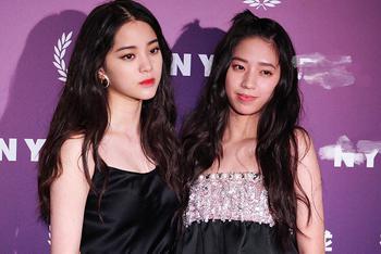 欧阳娜娜与姐姐同框比美