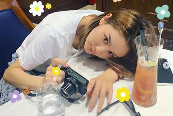 林峯女友晒美照显清纯