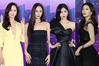 韩女星亮相红毯斗艳