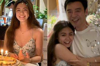 钟镇涛17岁女儿笑容甜